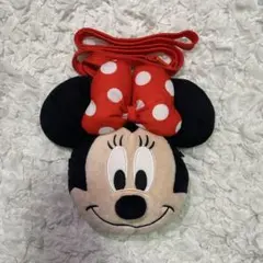 ディズニー Disney ミニーマウス ショルダーバッグ ぬいぐるみポーチ
