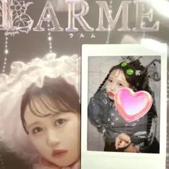 f*u様 LARME 松本かれん　PiKi チェキ 🎀 𝙋 𝙍 𝙀 𝙎 𝙀 𝙉 𝙏 𝐋𝐀𝐑𝐌𝐄 𝟎𝟔𝟏オフショット