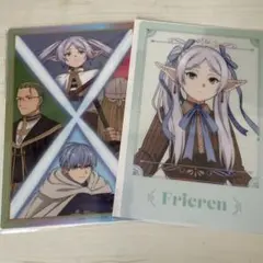 葬送のフリーレン クリアビジュアルポスター フリーレン 勇者一行 2点セット