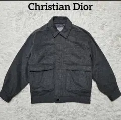 Christian Dior ウール ジャケット グレー L