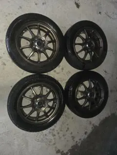 クロス　スピード　14インチ 4穴　　　 カラー　エンジ