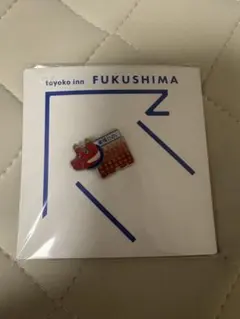 東横イン ご当地GENKIバッジ 福島 ピンバッジ