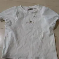 メゾピアノジュニア Tシャツ リボンネックレス　140センチ Sサイズ