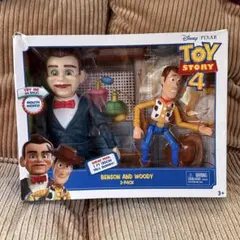 【新品未開封】PIXAR TOY STORYトイストーリー4 ベンソン＆ウッディのサムネイル