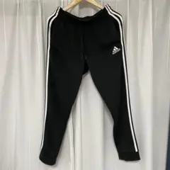 アディダス adidas ジャージ パンツ 黒