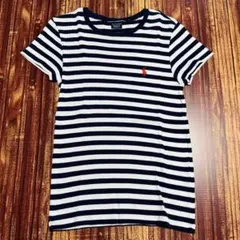 Polo Ralph Lauren ラルフローレン ボーダー 半袖ニット - メルカリ