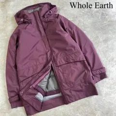 ホールアース　マウンテンパーカー　ナイロンジャケット　ゴアテックス　L 美品♪ Whole Earth ホールアース マウンテンパーカー ゴアテックス