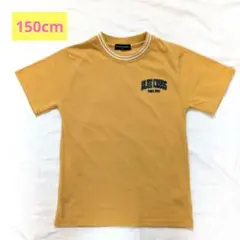 ❣️バックプリント ❣️BLUE CROSS 半袖 Tシャツ 150 黄色のサムネイル