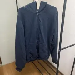 YEEZY GAP ジップアップパーカー ネイビー XLのサムネイル