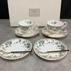 (0)Y5【未使用】NARUMI CHINA ナルミ カップ&ソーサー プレート