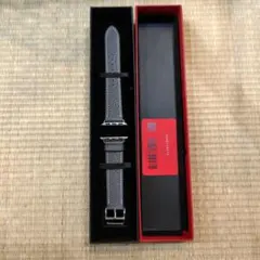 グレー レザー バンド Apple Watch