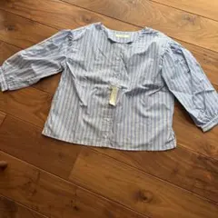 Discoat ブラウス　ストライプ