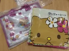 サンリオ当たりくじ 日焼けキティ セット