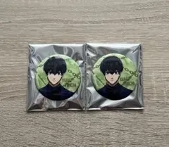 ブルーロック エゴ展 ホログラム箔押し缶バッジ 潔