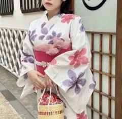 金魚×桜浴衣セット