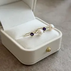 1粒ピアス 合計2カラット モアッサナイト ピアス ハワイ 人工