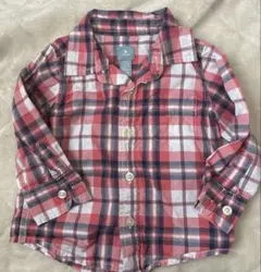 babyGap チェック柄シャツ 12-18ヶ月