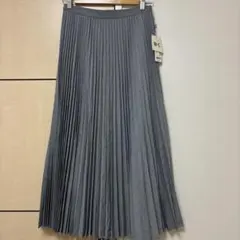 【新品未使用】UNIQLO C プリーツスカートLサイズ　グレー