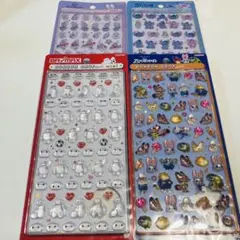 新品未開封　ディズニー　ボンボンドロップシール　ボンドロ　4種類