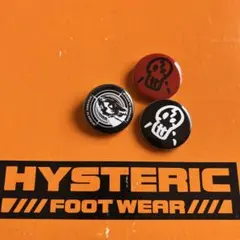 ヒステリックグラマー缶バッジ 3個セット