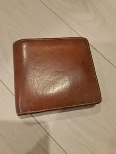 dan genten ダンゲンテン 二つ折り 財布 Brown ヌメ皮 本革のサムネイル