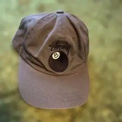 Stussy 8ボールロゴ グレーキャップのサムネイル