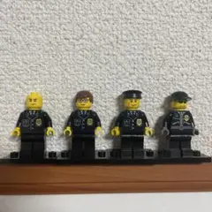 レゴ　ミニフィグ　ポリス4体　まとめ売り　正規品