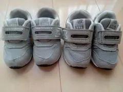 New Balance 996 ベビーシューズ グレー 12 13 2足セット