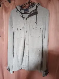 た*ぶ様 ニコルクラブフォーメン　フード付きグレーシャツジャケット