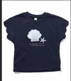 【après les cours】シェルモチーフ Tシャツ 110cmのサムネイル
