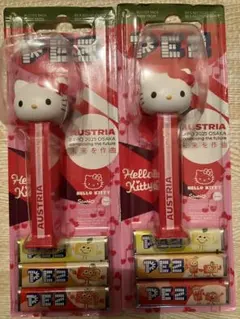 大阪万博 オーストリアパビリオン限定 ハローキティ PEZ（ペッツ） 2個
