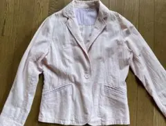 綿100% 薄手ジャケットM 極美品