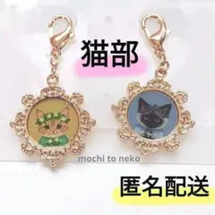 新品 猫部 ファスナーチャーム ジップキーホルダー 茶トラ シャム フェリシモ