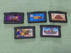 【起動未確認】ゲームボーイアドバイス ソフト5点セット