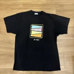 ヨネックス 大会記念Tシャツ ロゴ ブラック S ユニセックス　スポーツ