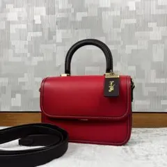COACH コーチ　ローグ　2wayバッグ　美品 COACH(コーチ) / Rogue 39/ローグ 39/ハンドバッグ/レザー/BLK
