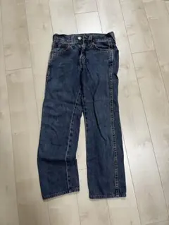 Levi's ストレートジーンズ W28 L32 ダークブルー