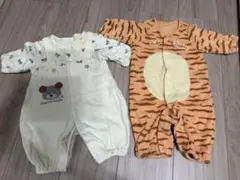 ベビーティガーとヒロミチナカノ カバーオール 2点セット50〜60のサムネイル