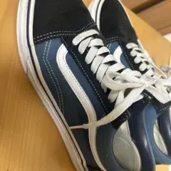 vans オールドスクール　oldskool NAVY 25.5