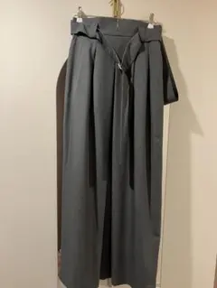 MAISON de R グレー フレアスカート ケープ付き