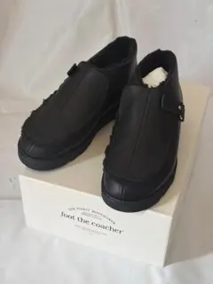 新品 foot the coacher ボアレザーシューズ ムートンブーツ 革靴のサムネイル
