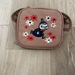 MOOMIN リトルミイの刺しゅうがかわいい 鏡付きドレッサーポーチ