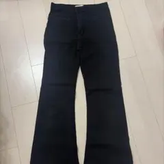 Bershka フレアデニム ブラック EUR38のサムネイル