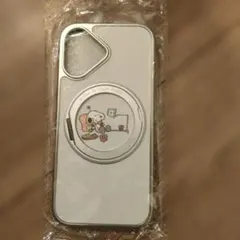スヌーピー iPhone17ケース スタンド機能付き