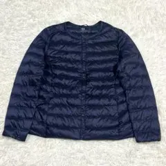 美品✨UNIQLO ウルトラライトダウンコンパクトジャケット ネイビーXLサイズ