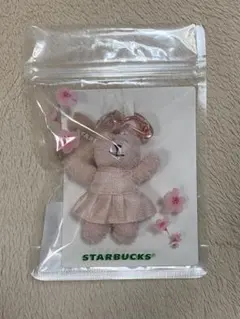 スタバ SAKURA2026 ベアリスタキーチェーン