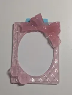 B8　硬質ケース　ピンク　赤　トレカケース　デコ　トレカデコ　推し活