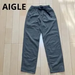 AIGLE エーグル　パンツ　カーキ　XSサイズのサムネイル