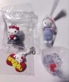 ハローキティ ガチャガチャ 4個セット
