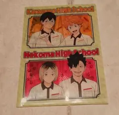 COCO'S×ハイキュー!!　クリアファイル